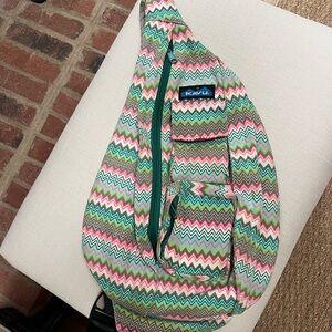 KAVU Chevron Sling Bag